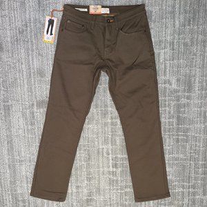 Weatherproof Vintage 1948 Fleece-Lined Jeans Classic Straight Leg